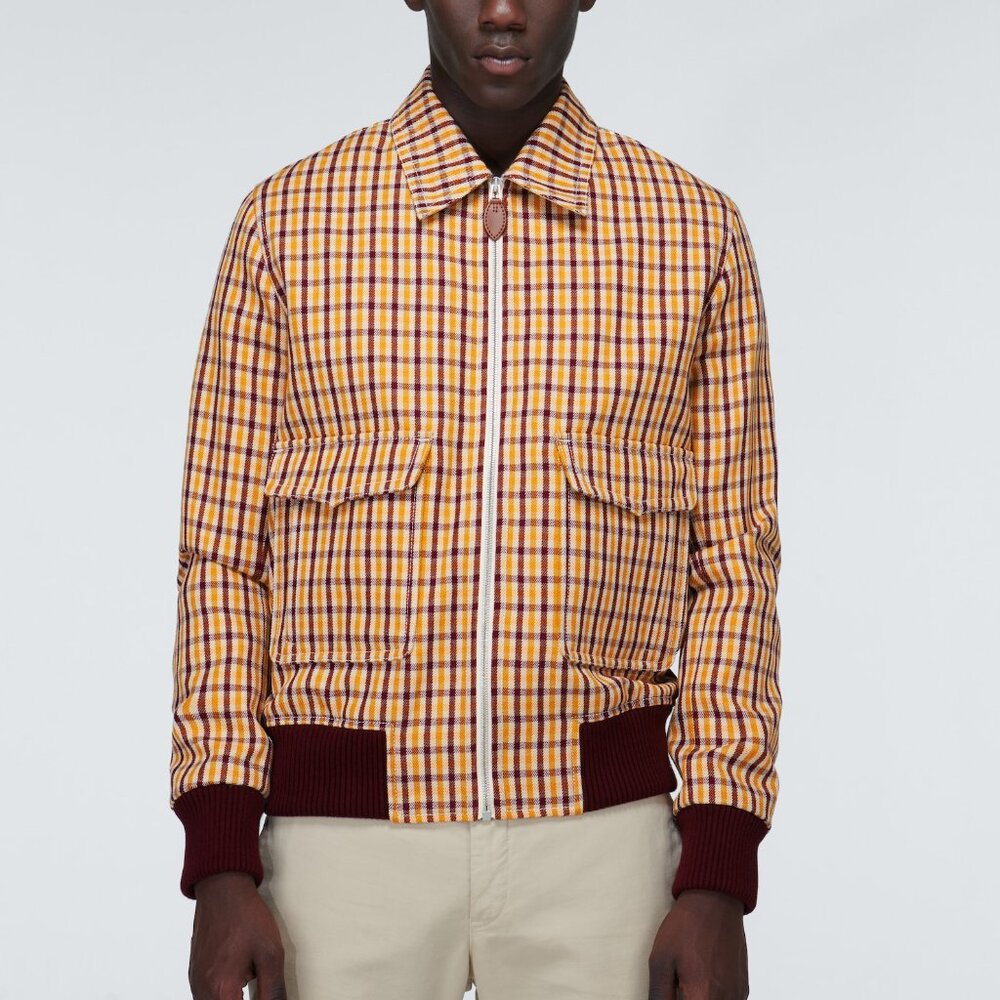 BNWT AW20 LANVIN CHECKED JACKET 52